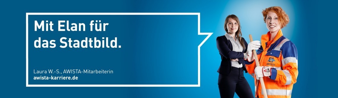 Entsorger und Reiniger für die Müllabfuhr und Straßenreinigung (m/w/d) für die AWISTA GmbH und AWISTA Kommunal GmbH, 1. Bild